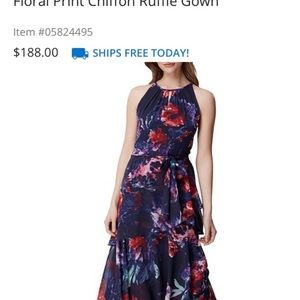 Multicolored, multi layered light sleeveless dress